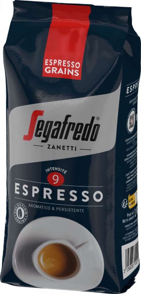 Café grains Segafredo Zanetti Espresso intensité 9