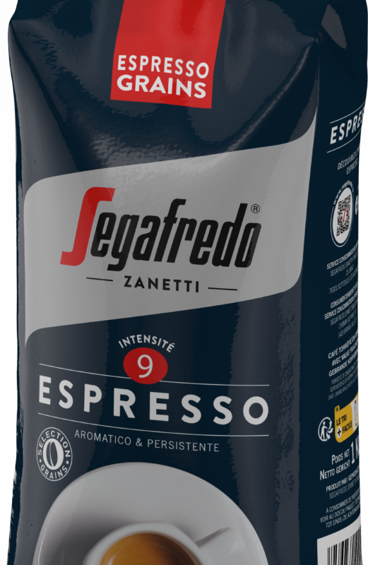 Café grains Segafredo Zanetti Espresso intensité 9