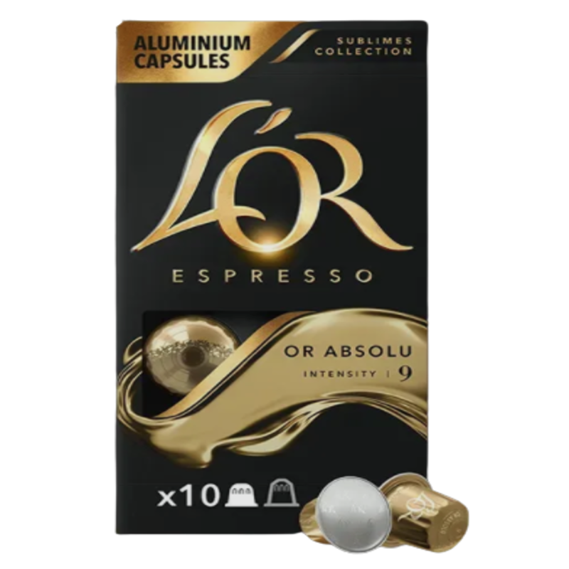 Capsules L'OR espresso or absolu